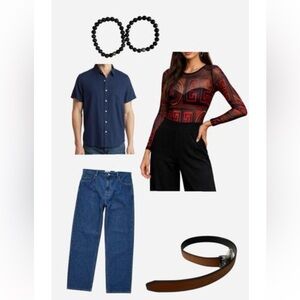 6 Piece Casual Outfit Bundle combination man/woman